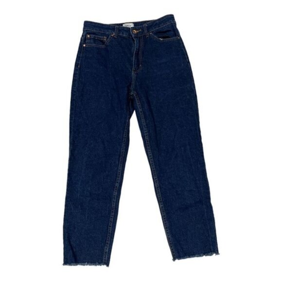 ONLY high waisted straight raw hem jeans size 28 - Picture 1 of 8